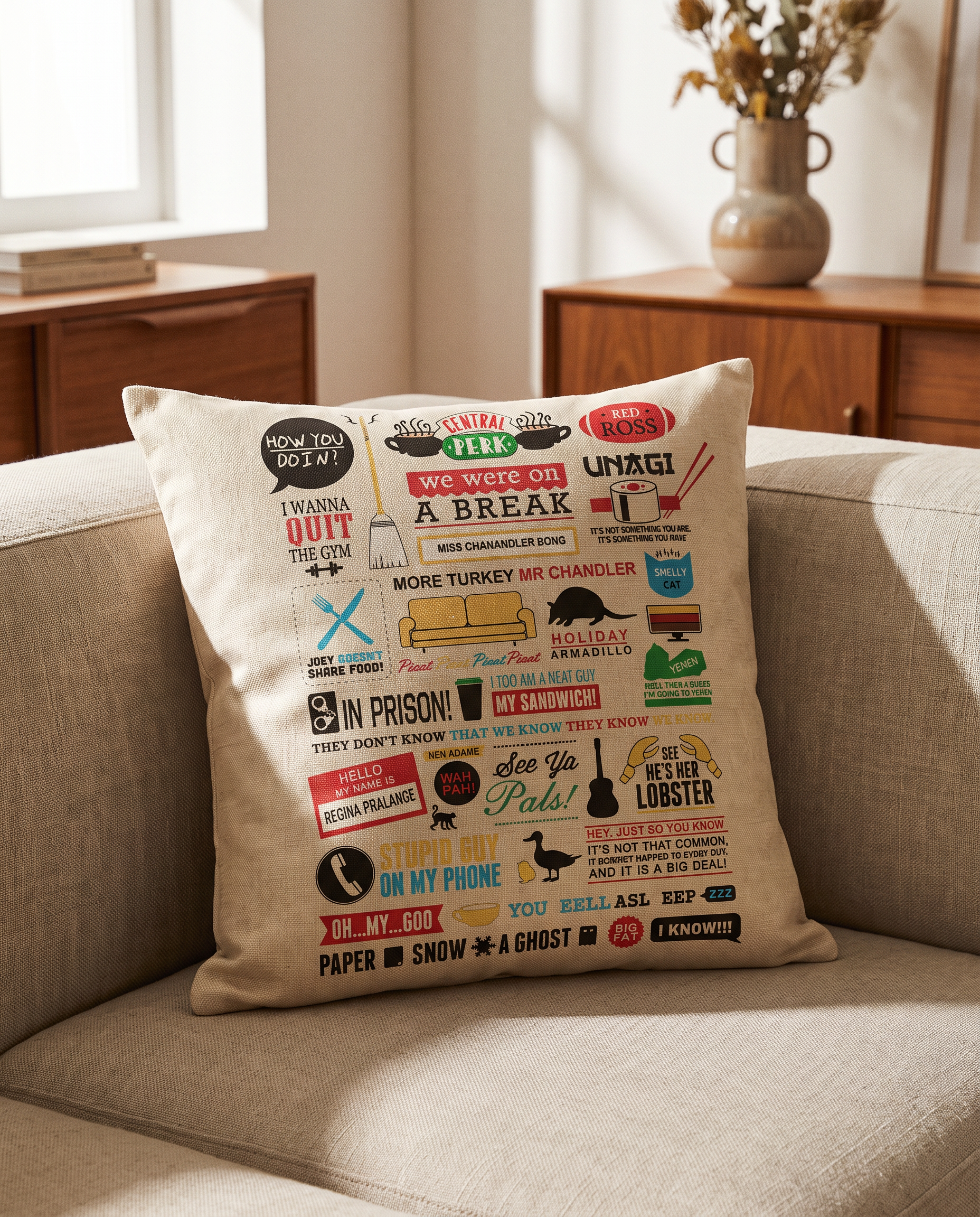 Linen Pillow Cover