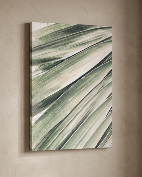 Abstract Watercolor Plant Print